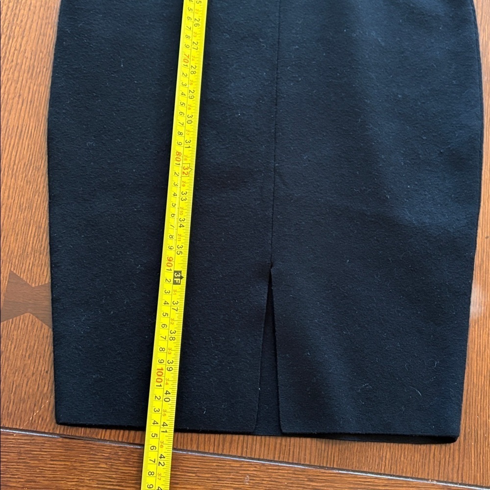 Milly little black Dress. Midi length. Bare shoulder. Bodycon. Medium - Picture 6 of 10